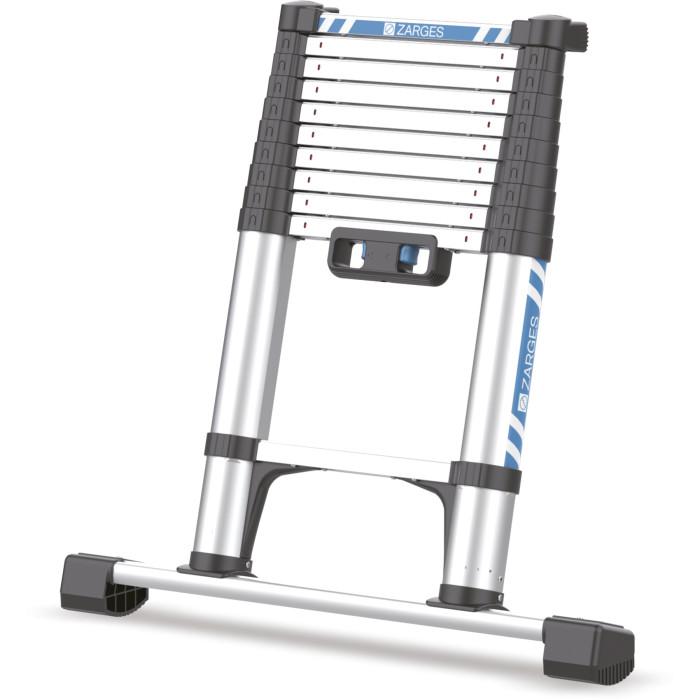 Compactstep L, Teleskop-Sprossen-Anlegeleiter, 9 Sprossen