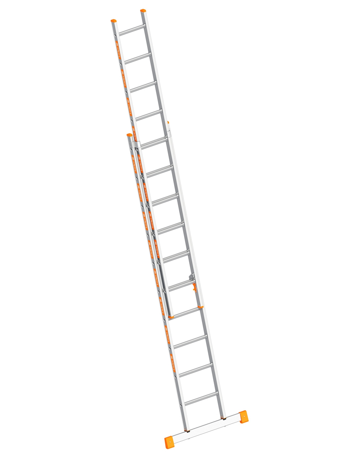 Layher Schiebeleiter TOPIC 2x10 Sprossen Schiebeleiter TOPIC 1035 - 2x6 Sprossen