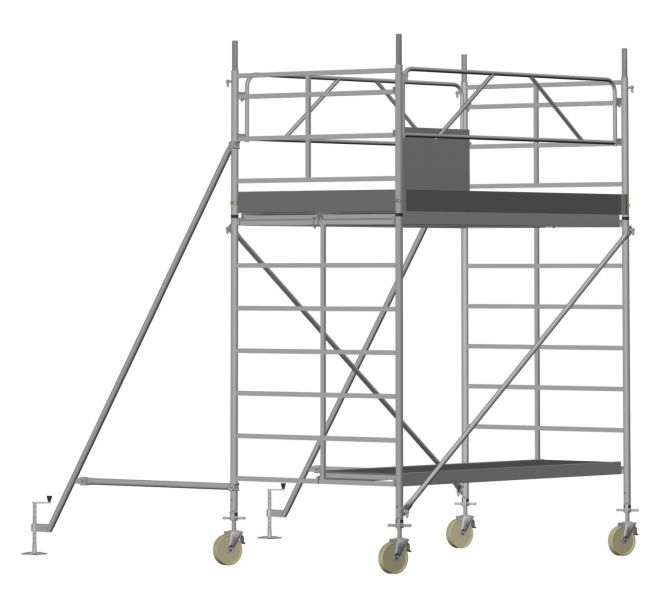 Watzmann SPEZIAL - Länge: 2,50 m - Breite: 1,50 m, Standhöhe 1,40 m