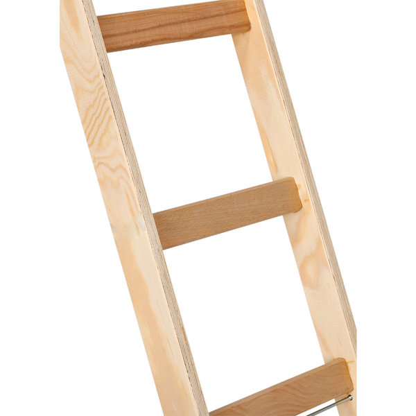 Holz-Sprossenanlegeleiter, 6 Sprossen Holz-Sprossenanlegeleiter, 6 Sprossen