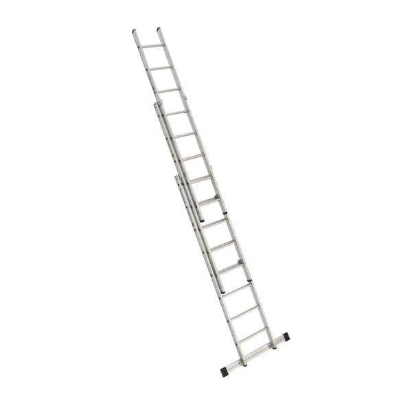 PREMIUM line Alu-Schiebeleiter, 3-teilig, 3 x 8 Sprossen