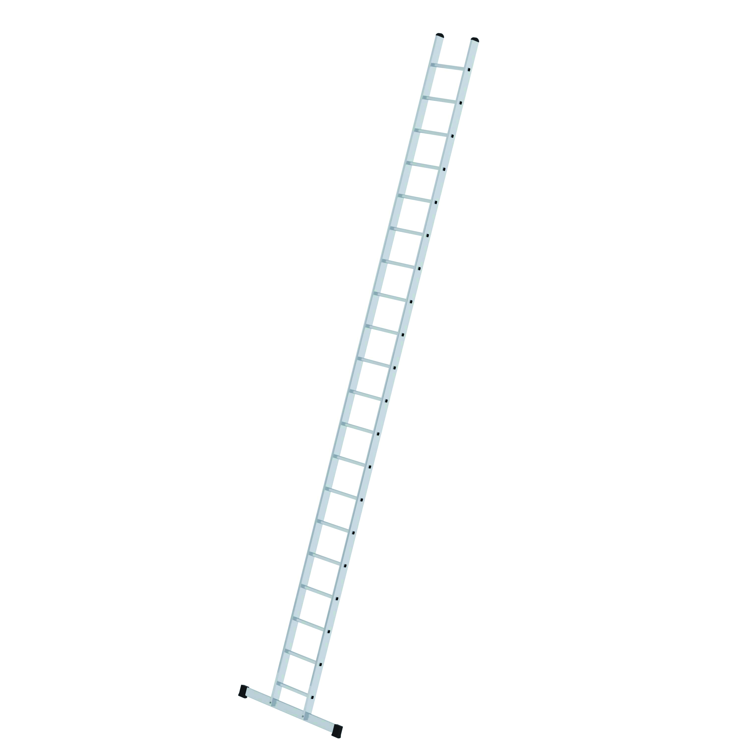 Sprossen-Anlegeleiter mit Standard-Traverse, 20 Sprossen Sprossen-Anlegeleiter mit Standard-Traverse - 12 Sprossen