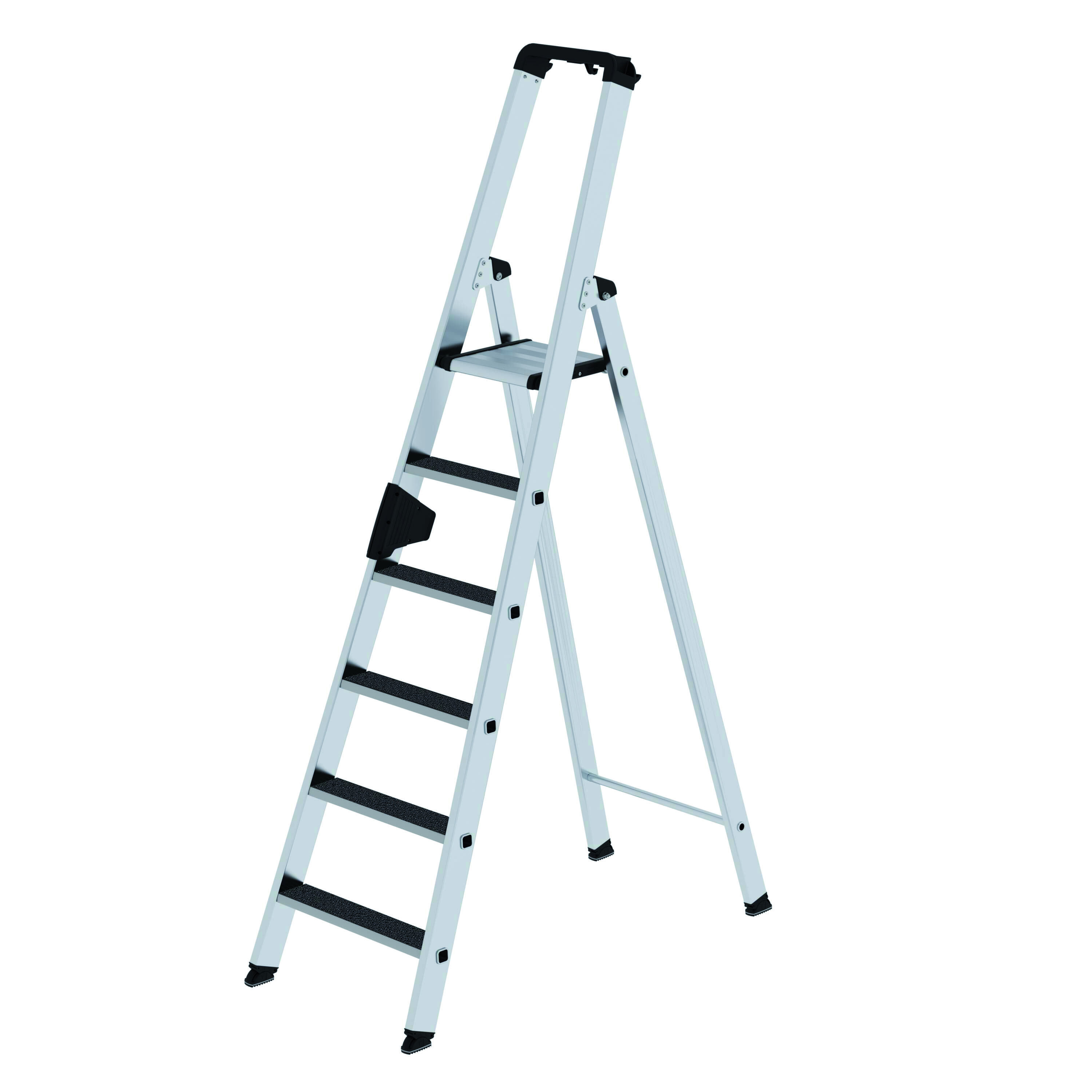Stufen-Stehleiter, einseitig begehbar, mit clip-step R13, 12 Stufen