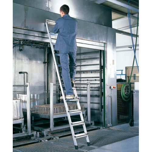 Saferstep L, Gebördelte Stufen-Anlegeleiter, 6 Stufen