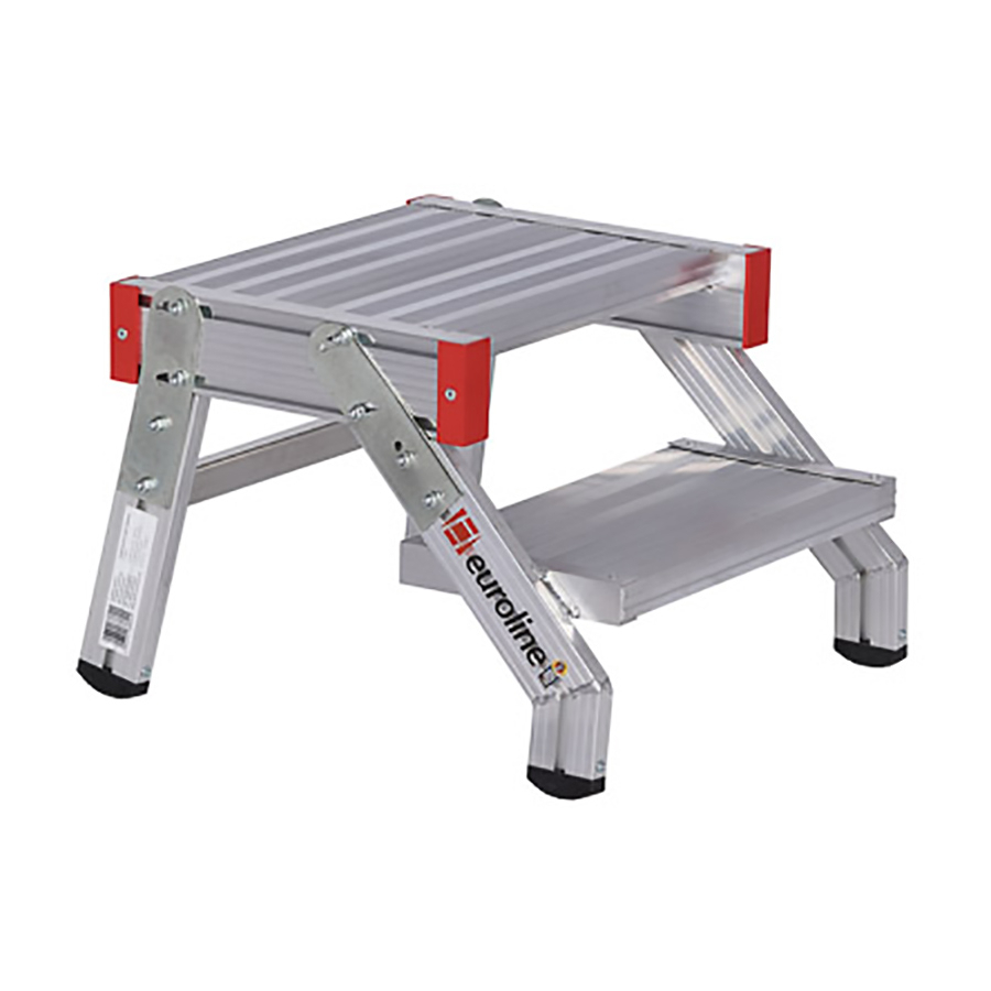 PREMIUM line Alu-Arbeitstritt, 2 Stufen
