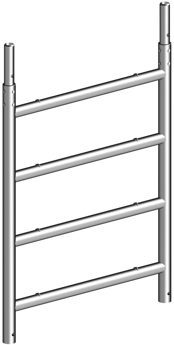 Standleiter, 1,00 m x 0,75 m
