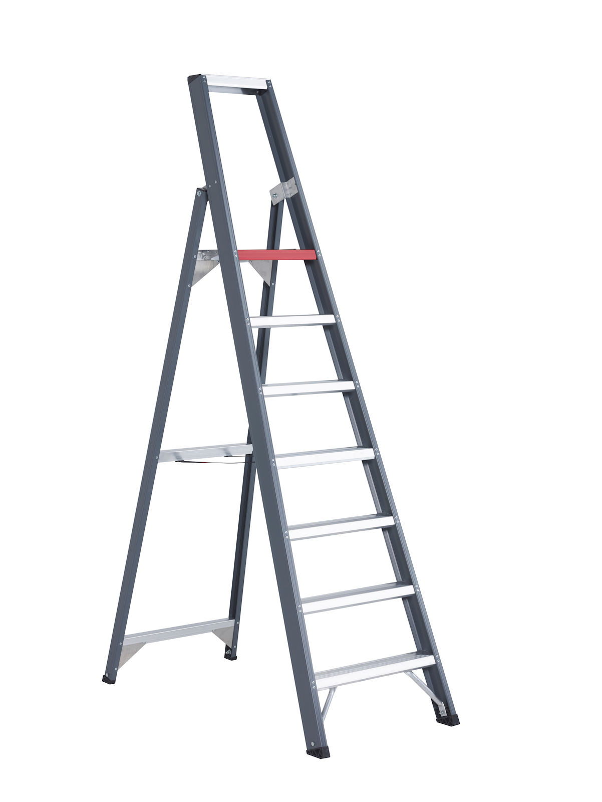 Falco FEO Stufenstehleiter, 4 Stufen