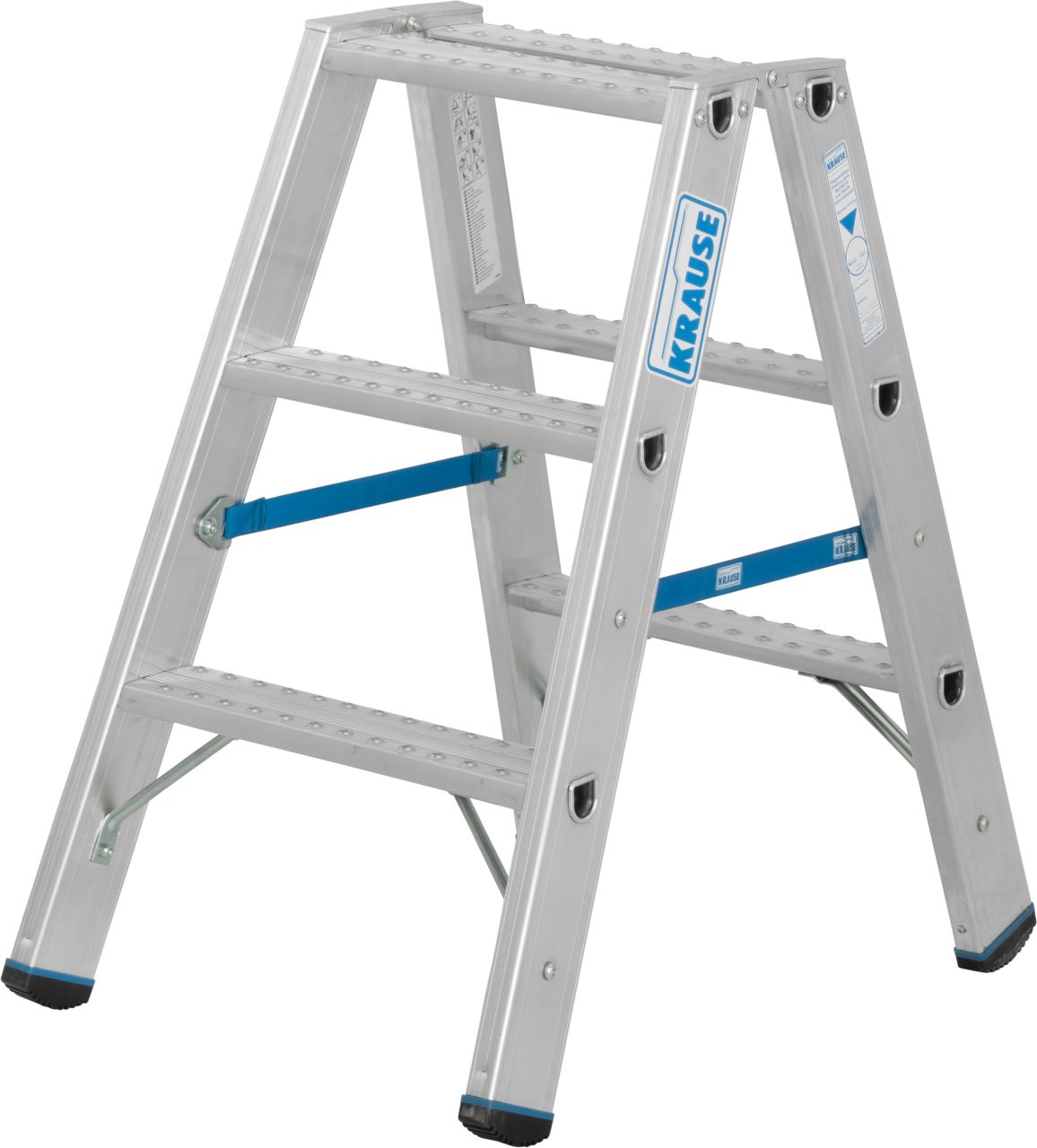 Stabilo Doppelleiter mit R13-Stufen, 2 x 3 Stufen Stabilo Doppelleiter mit R13-Stufen, 2 x 3 Stufen
