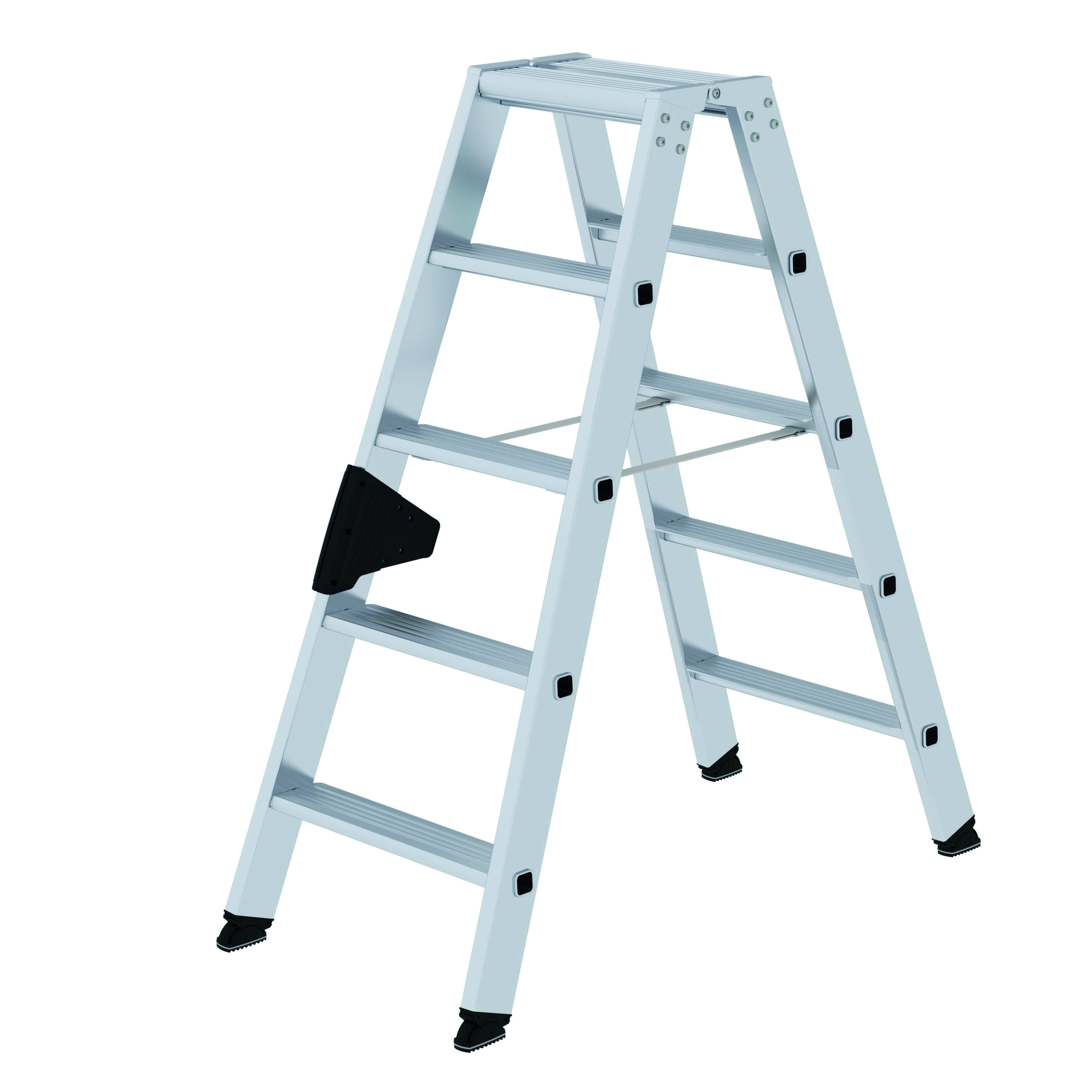 Stufen-Stehleiter beidseitig begehbar, 2x5 Stufen Stufen-Stehleiter, beidseitig begehbar, 2x3 Stufen