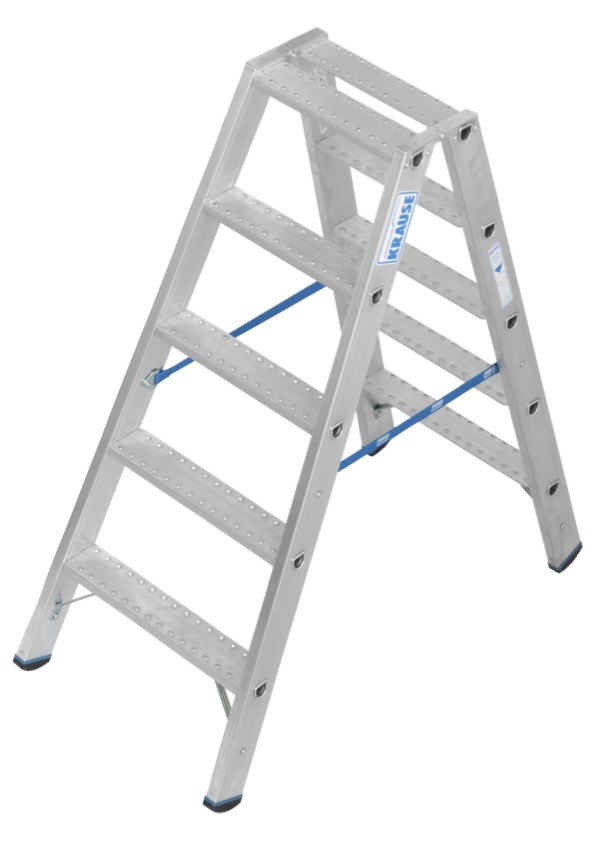 Stabilo Doppelleiter mit R13-Stufen, 2 x 3 Stufen Stabilo Doppelleiter mit R13-Stufen, 2 x 3 Stufen