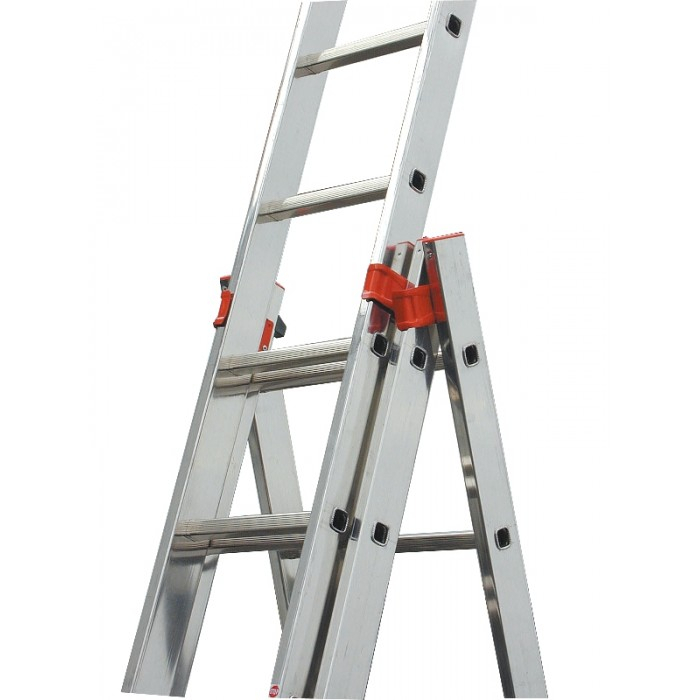 Monto Sprossen-Vielzweckleiter Tribilo, treppengängig 3x8 Sprossen