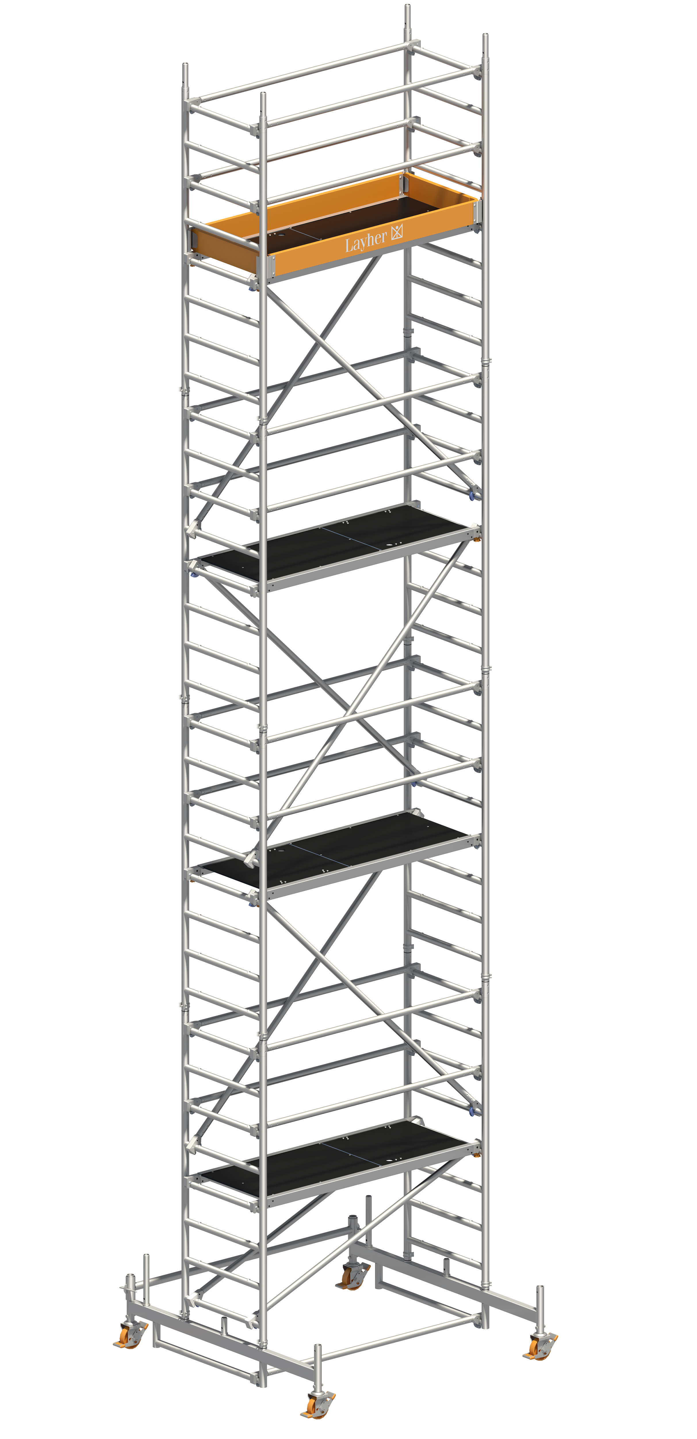 Uni Leicht P2, AH 9,26 m Uni Leicht P2, Arbeitshöhe 3,11 m
