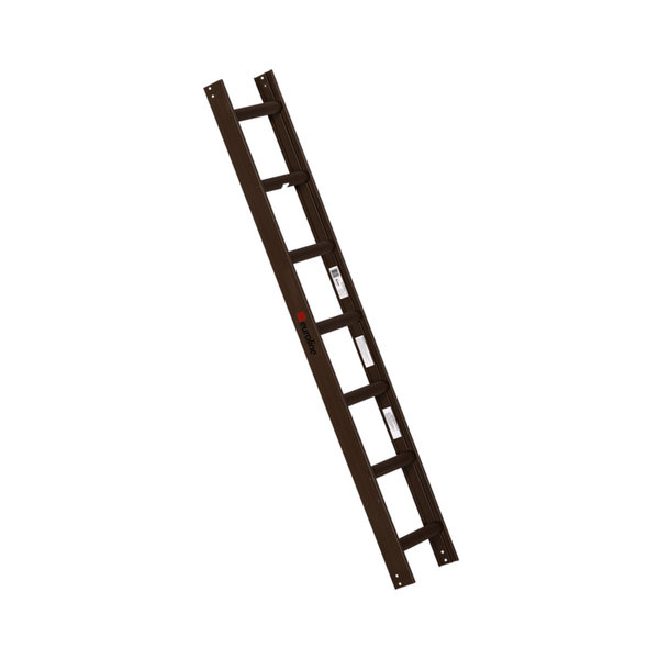 PREMIUM line Alu-Dachauflegeleiter, RAL 8014 braun, 7 Sprossen PREMIUM line Alu-Dachauflegeleiter, RAL 8014 braun, 7 Sprossen