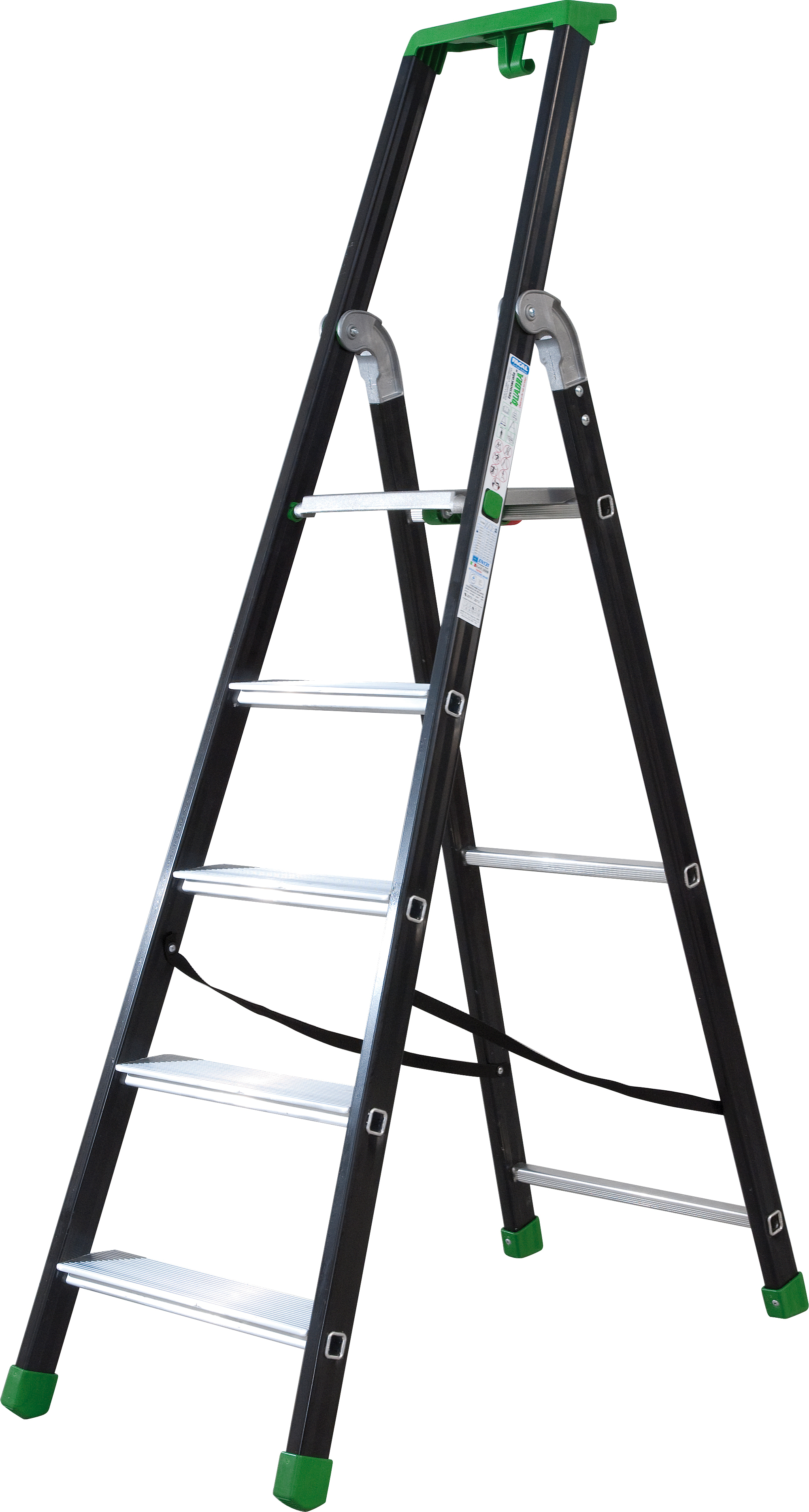 Stufenstehleiter "Quadra Picta" S300 - 7 Stufen