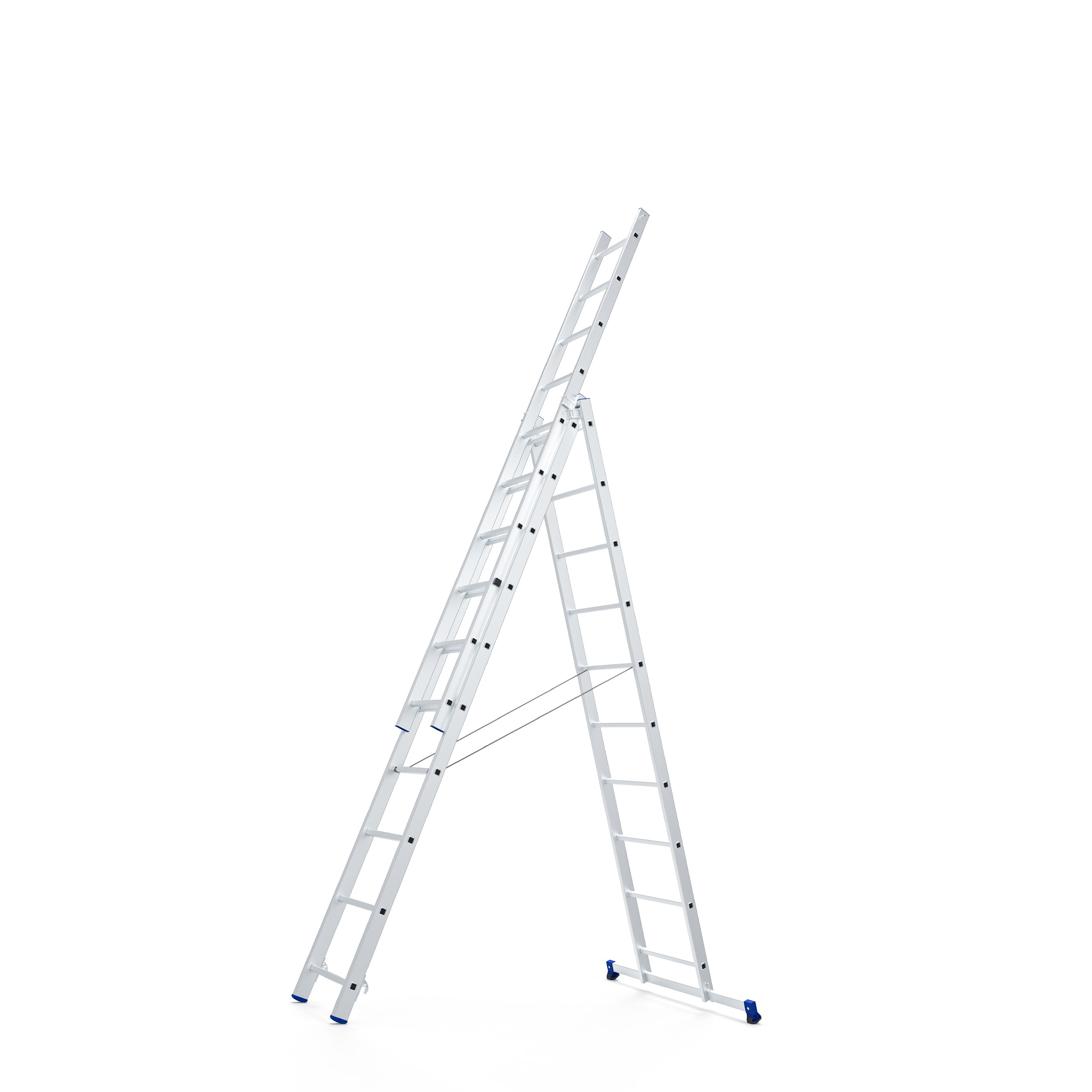 Mehrzweckleiter 3-Teilig 3x8 Sprossen