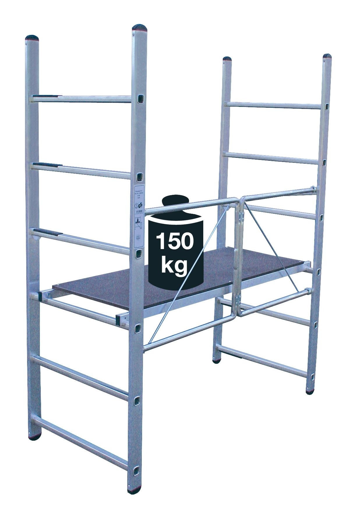 Corda Klappgerüst Standhöhe 0,90 m - Aktionsware, C-916198-aktion Corda Klappgerüst Standhöhe 0,90 m