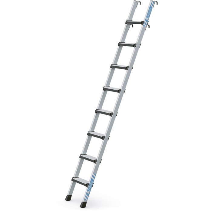 Comfortstep LH, Geschraubte Stufen-Regaleinhängeleiter, 7 Stufen Comfortstep LH, Geschraubte Stufen-Regaleinhängeleiter, 7 Stufen