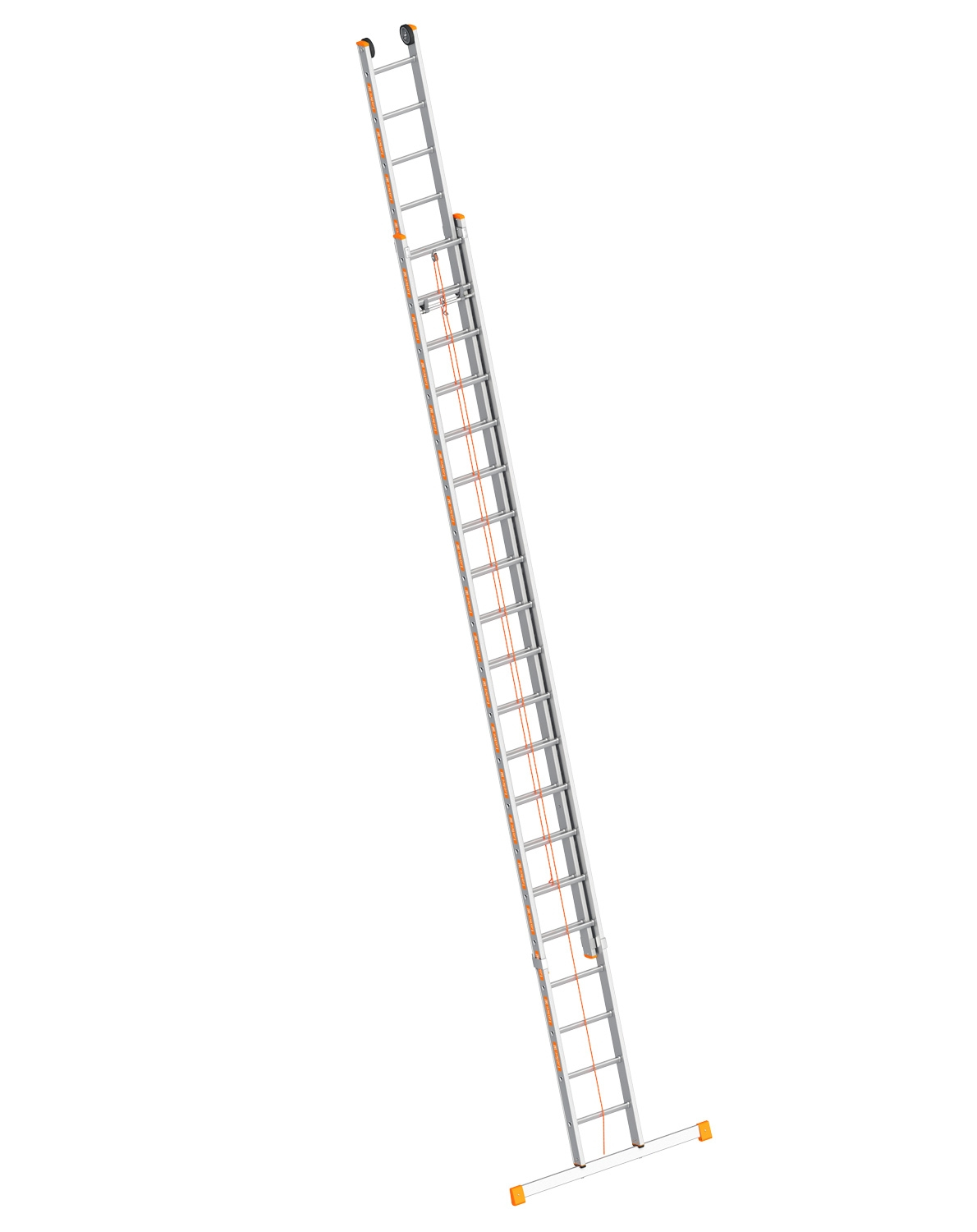 Seilzugleiter TOPIC 1037 - 2x14 Sprossen/Stufen