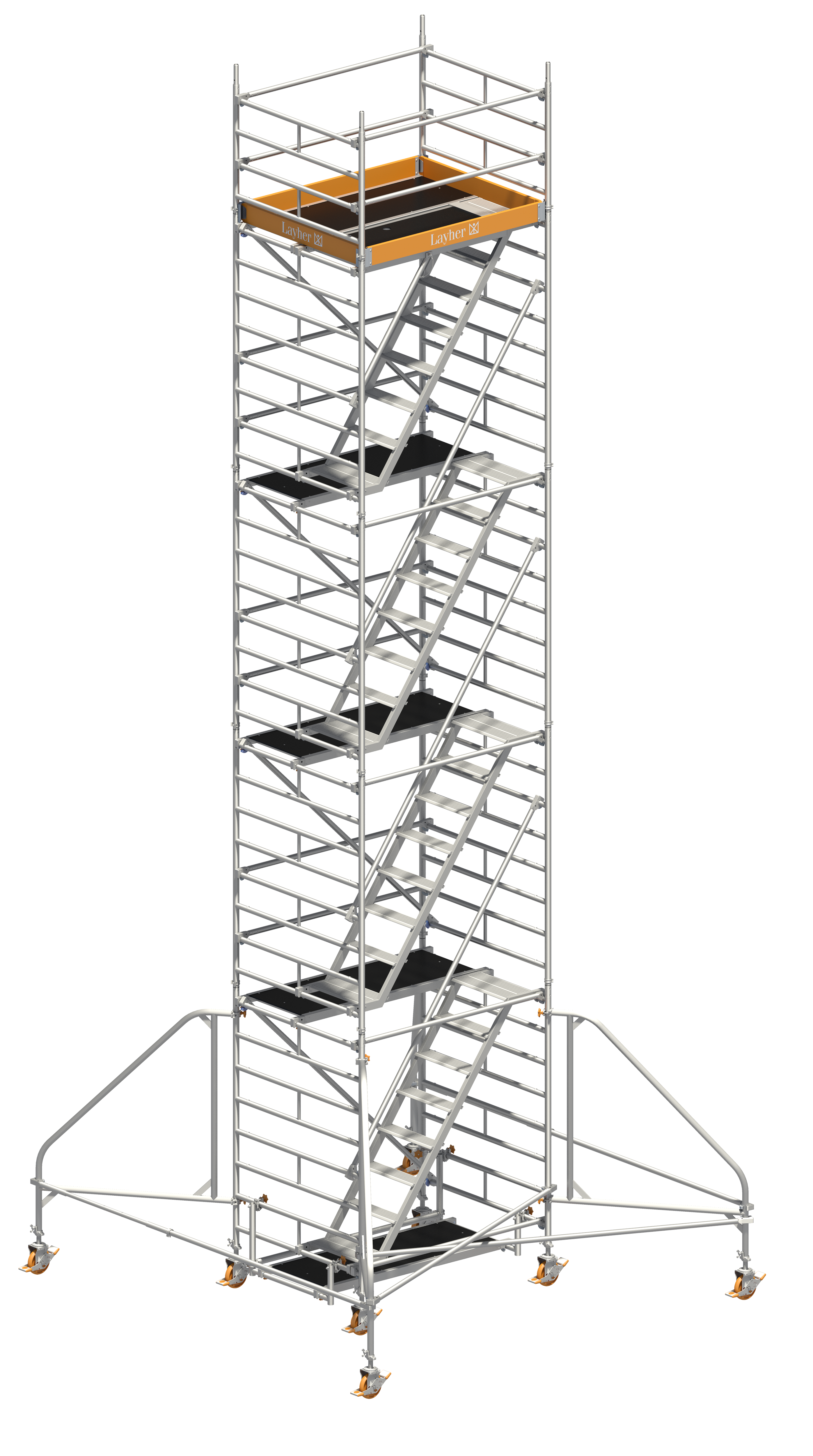 Uni Komfort, Arbeitshöhe 10,20 m Uni Komfort P2, Arbeitshöhe 4,20 m