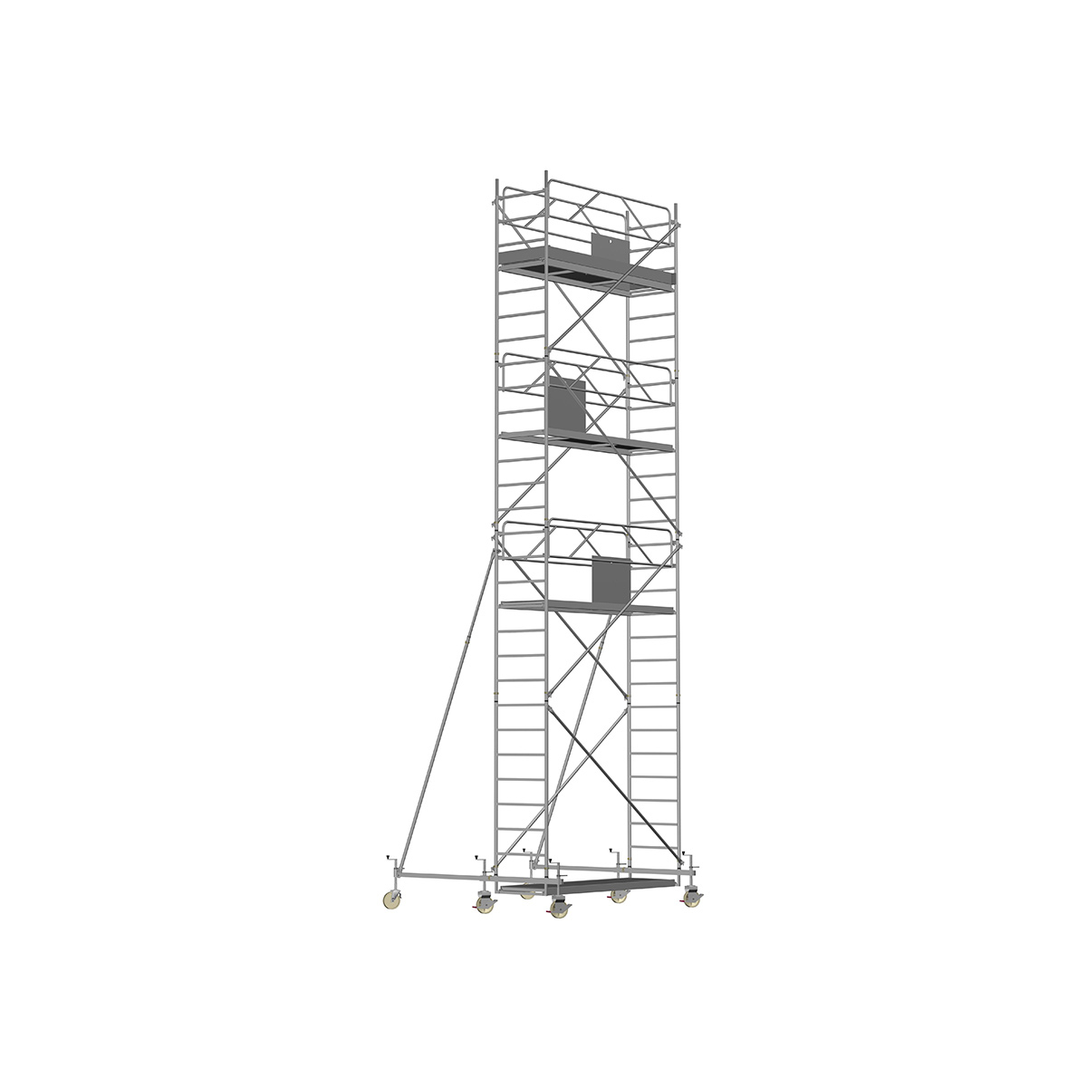 Universal PROFI - Länge: 2,50 m - Breite: 0,80 m, Standhöhe 11,60 m