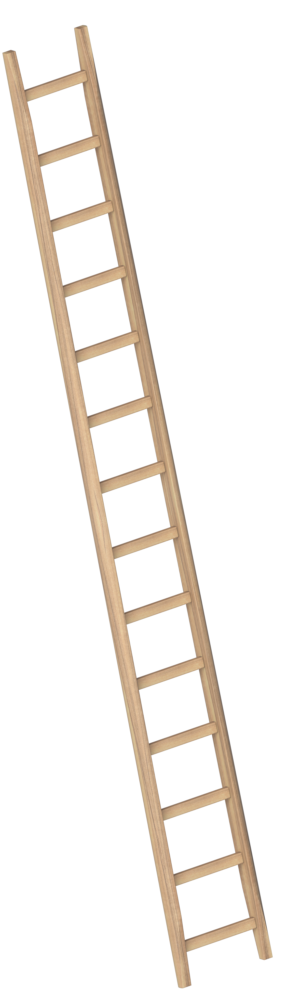 Bau-Holzanlegeleiter 1036 - 10 Sprossen