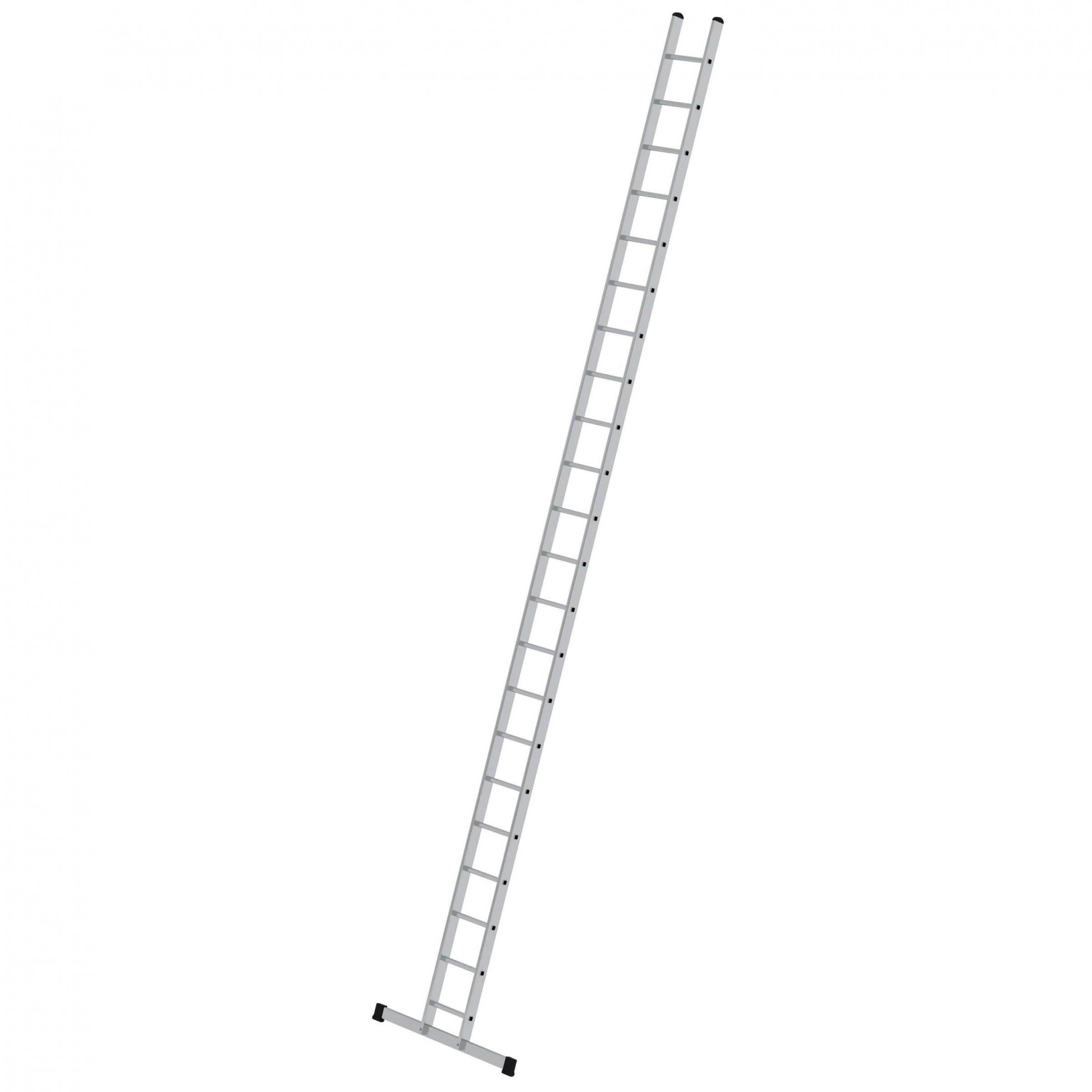 Sprossen-Anlegeleiter, mit Standardtraverse, 12 Sprossen Sprossen-Anlegeleiter, mit Standardtraverse, 12 Sprossen