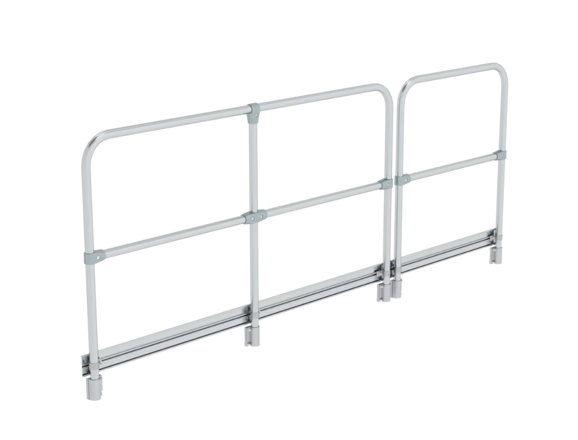 Geländer starr 3060 mm Plattformlänge