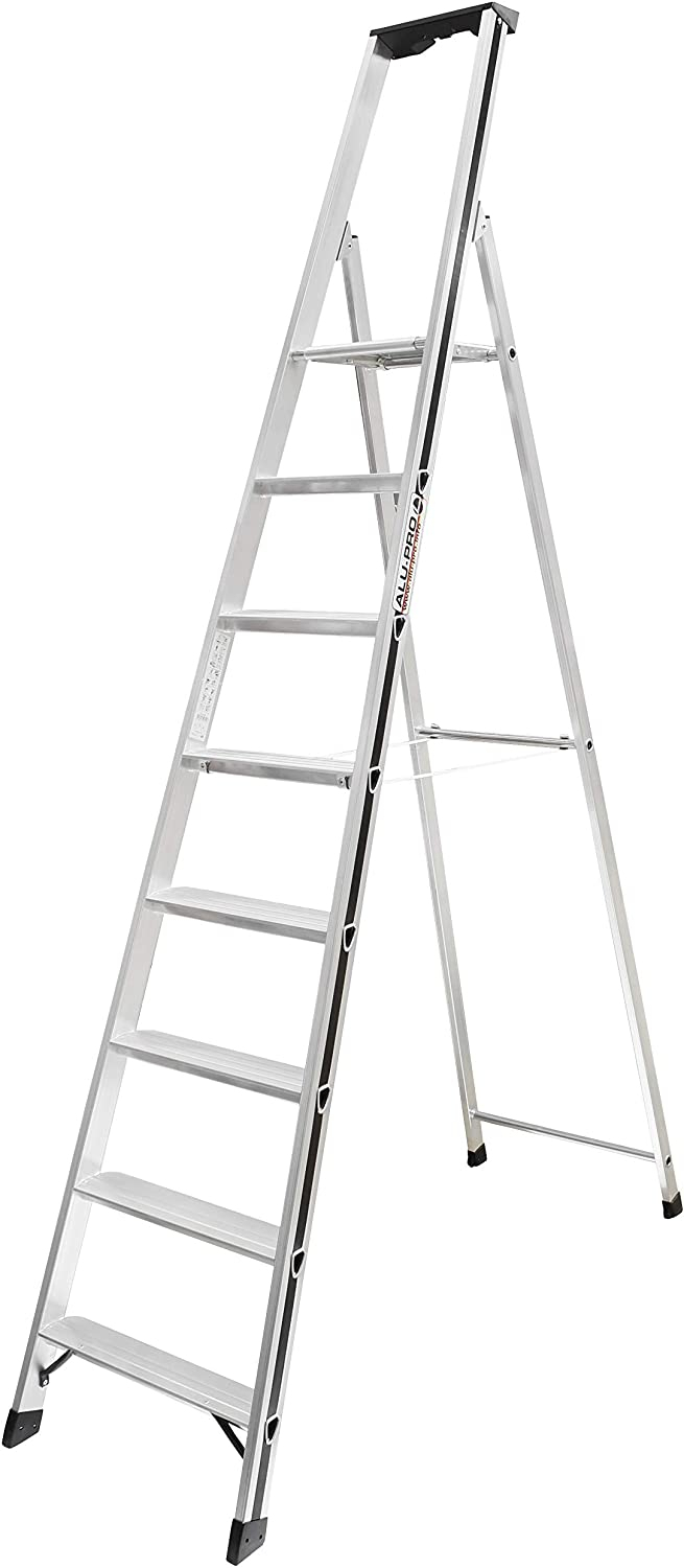 ALU PRO Stufenstehleiter - 4 Stufen
