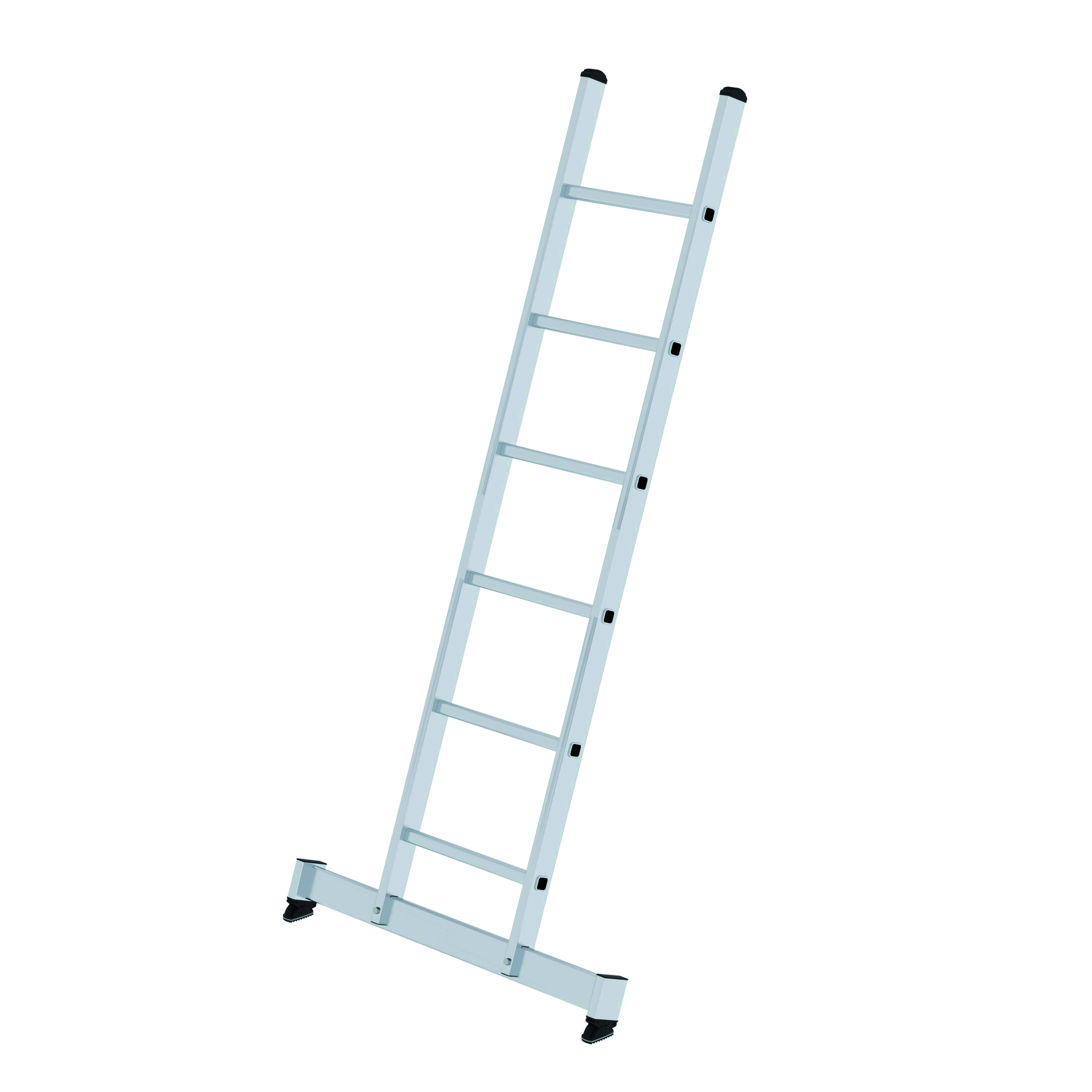 Sprossen-Anlegeleiter 6 Sprossen Sprossen-Anlegeleiter mit nivello®-Traverse - 6 Sprossen