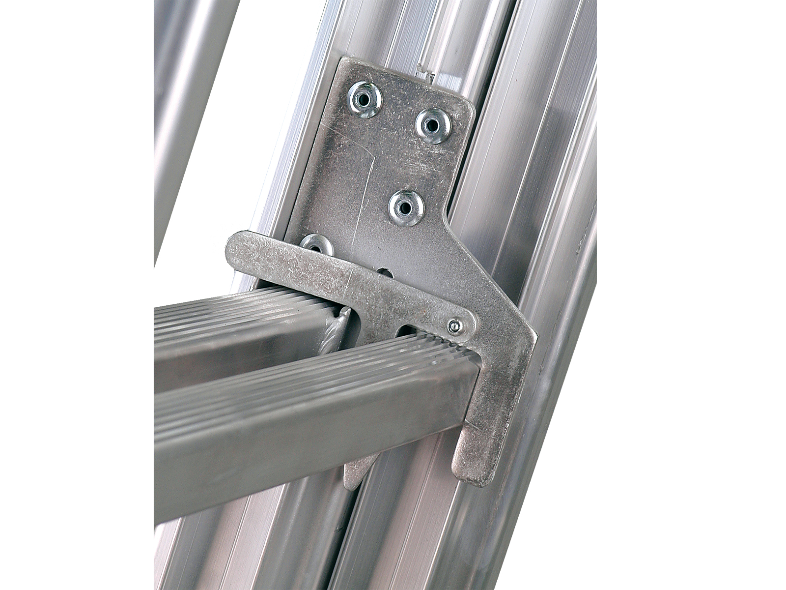 Schiebeleiter Industrieausführung, 2-teilig, 41/47cm breit verschweißt 2x12 Sprossen