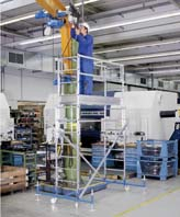Z600 ZAP Arbeitsbühne, höhenverstellbar, Zarges GmbH Variomaster T, Arbeitsbühne, höhenverstellbar - 1,25 - 2,46 m