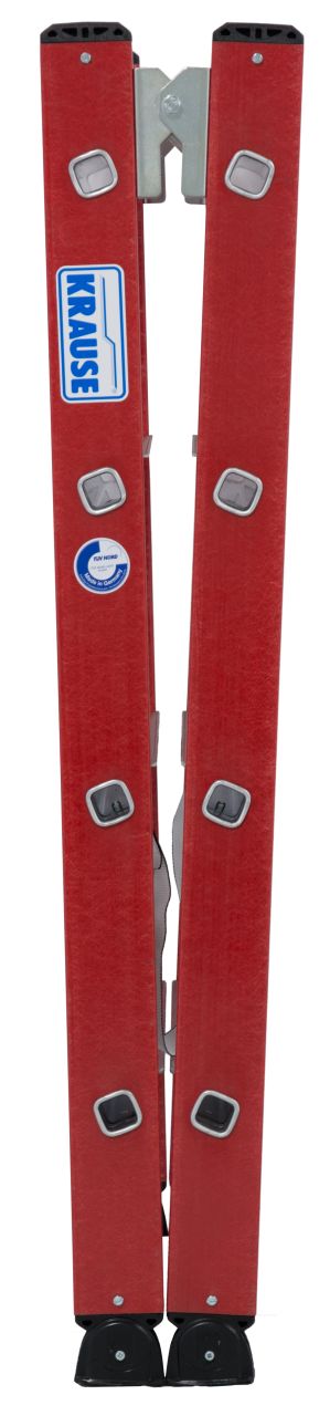 Kunststoff Stufen-DoppelLeiter, 2x4 Stufen