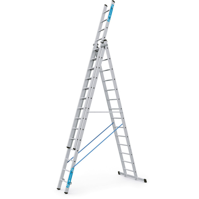 Skymaster X, Gebördelte Mehrzweckleiter, 3-teilig, 3x9 Sprossen