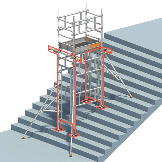 Treppen-Kit für Solotower