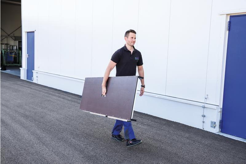 leichter Transport Arbeitsdiele klappbar