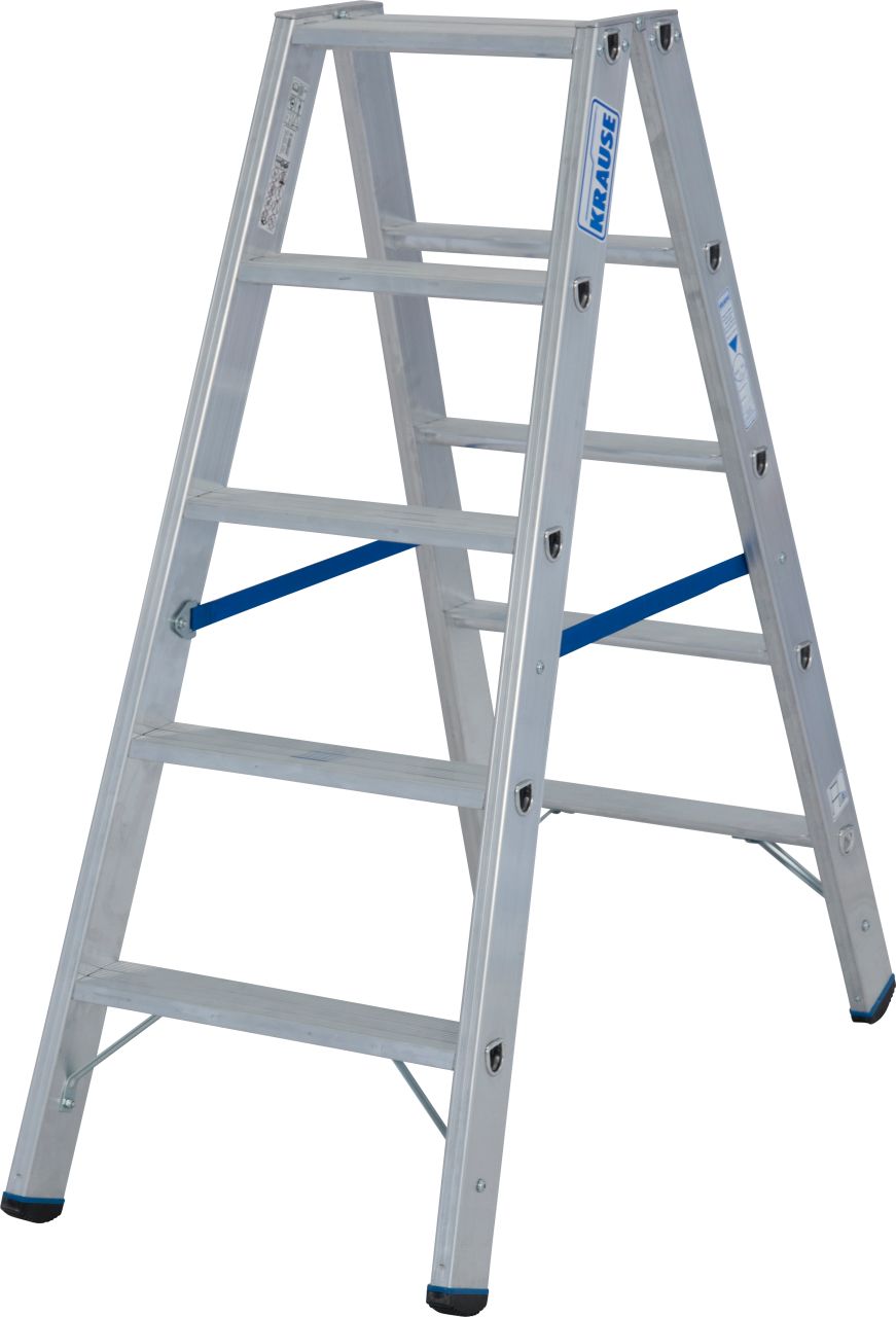 STABILO Stufen-Doppelleiter 2x5 Stufen