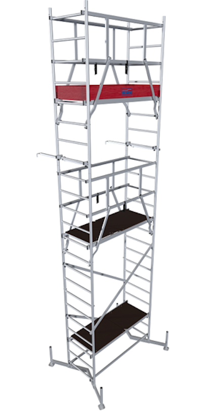 ClimTec Fahrgerüst (Alu) ohne Rollen, Standhöhe 1m ClimTec Fahrgerüst (Alu) ohne Rollen, Standhöhe 1m