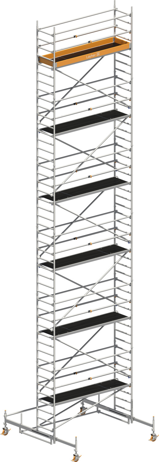 Uni Standard P2 mit Uni Telegeländer, Standhöhe 11,38 m