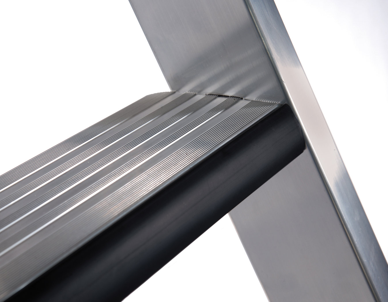 Detail Stufe Stufen-Stehleiter einseitig begehbar mit relax step®, 6 Stufen