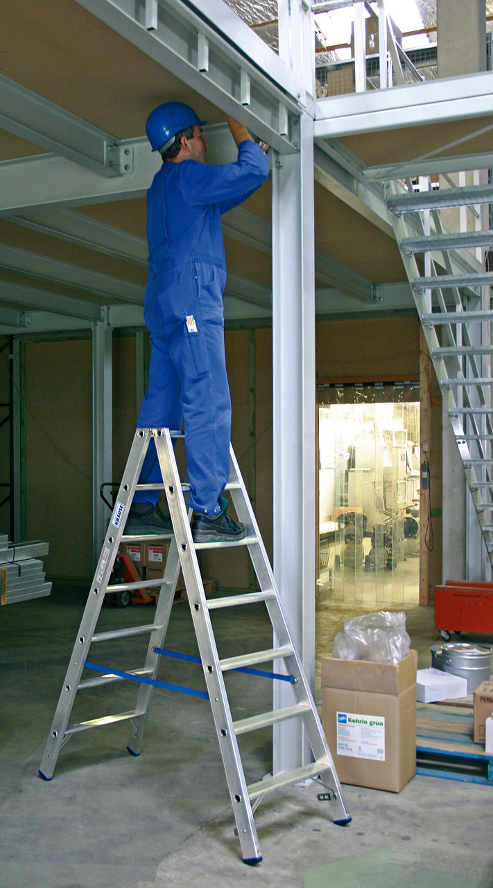 Stabilo Stufen-Doppelleiter 2x7 Stufen Stabilo Stufen-Doppelleiter 2x7 Stufen