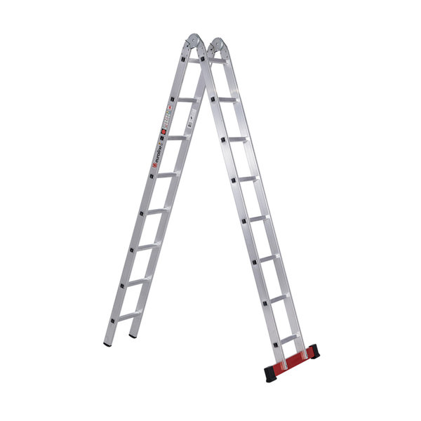 PREMIUM line Alu-Klappleiter, 2 x 5 Sprossen PREMIUM line Alu-Klappleiter, 2 x 5 Sprossen