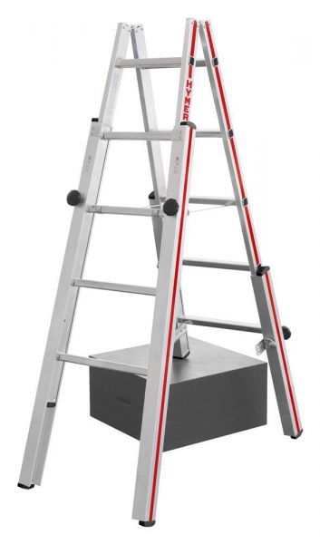 Treppenstehleiter - 2x5 Sprossen