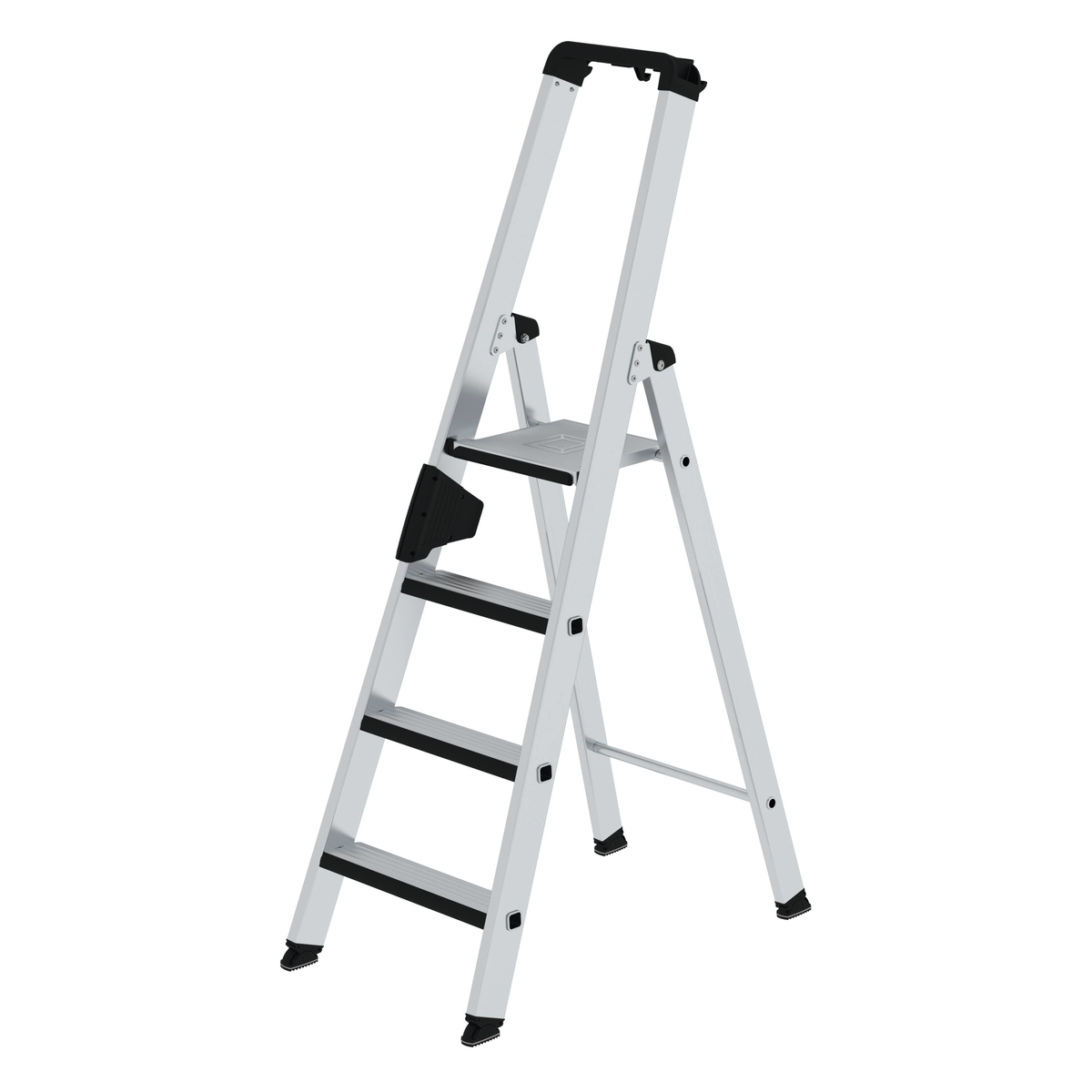 Stufen-Stehleiter einseitig begehbar mit relax step®, 9 Stufen
