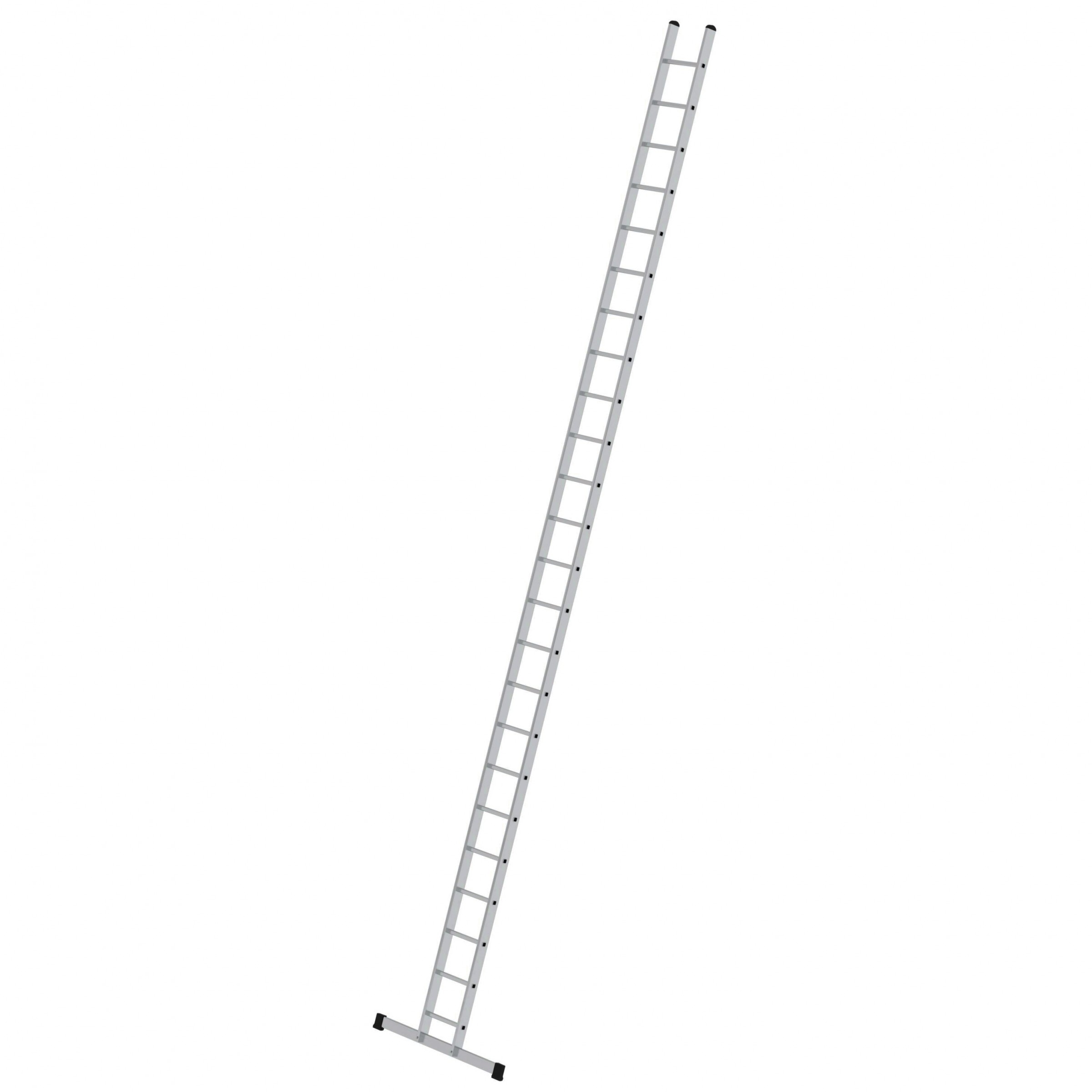 Sprossen-Anlegeleiter, mit Standardtraverse, 12 Sprossen Sprossen-Anlegeleiter, mit Standardtraverse, 12 Sprossen