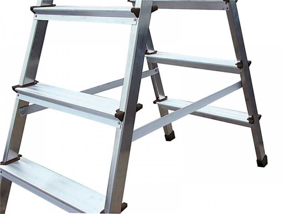 Monto Stufen-Doppelleiter Dopplo Monto Stufen-Doppelleiter Dopplo 2x3 Stufen