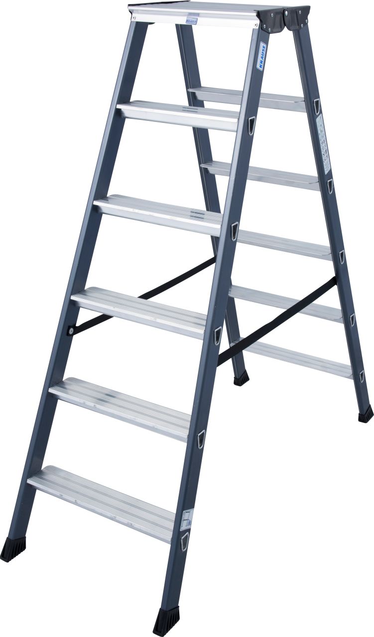 MONTO Stufen-Doppelleiter SePro D eloxiert 2x6 Stufen MONTO Stufen-Doppelleiter SePro D eloxiert 2x6 Stufen