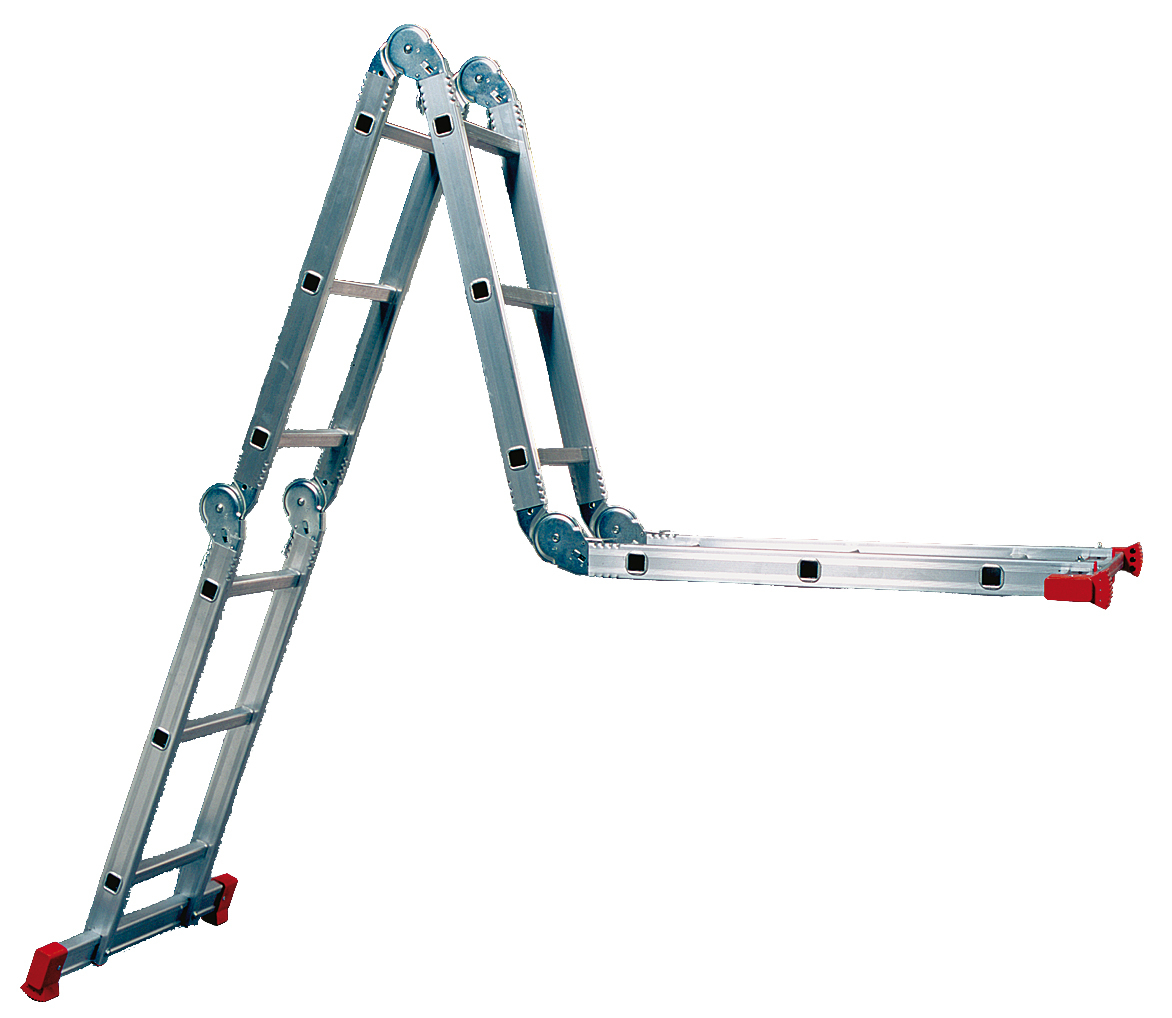 Vielzweck-Gelenkleiter "Hobby Sei" S300 - 4x3 Sprossen Vielzweck-Gelenkleiter "Hobby Sei" S300 - 4x3 Sprossen