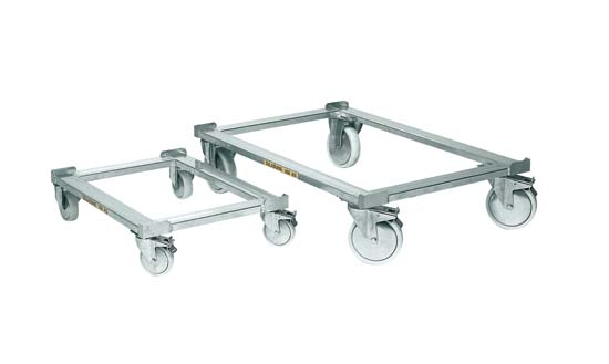 Schwerlast Untersetzwagen W 154, passend für Außenmaß 800 x 600 mm