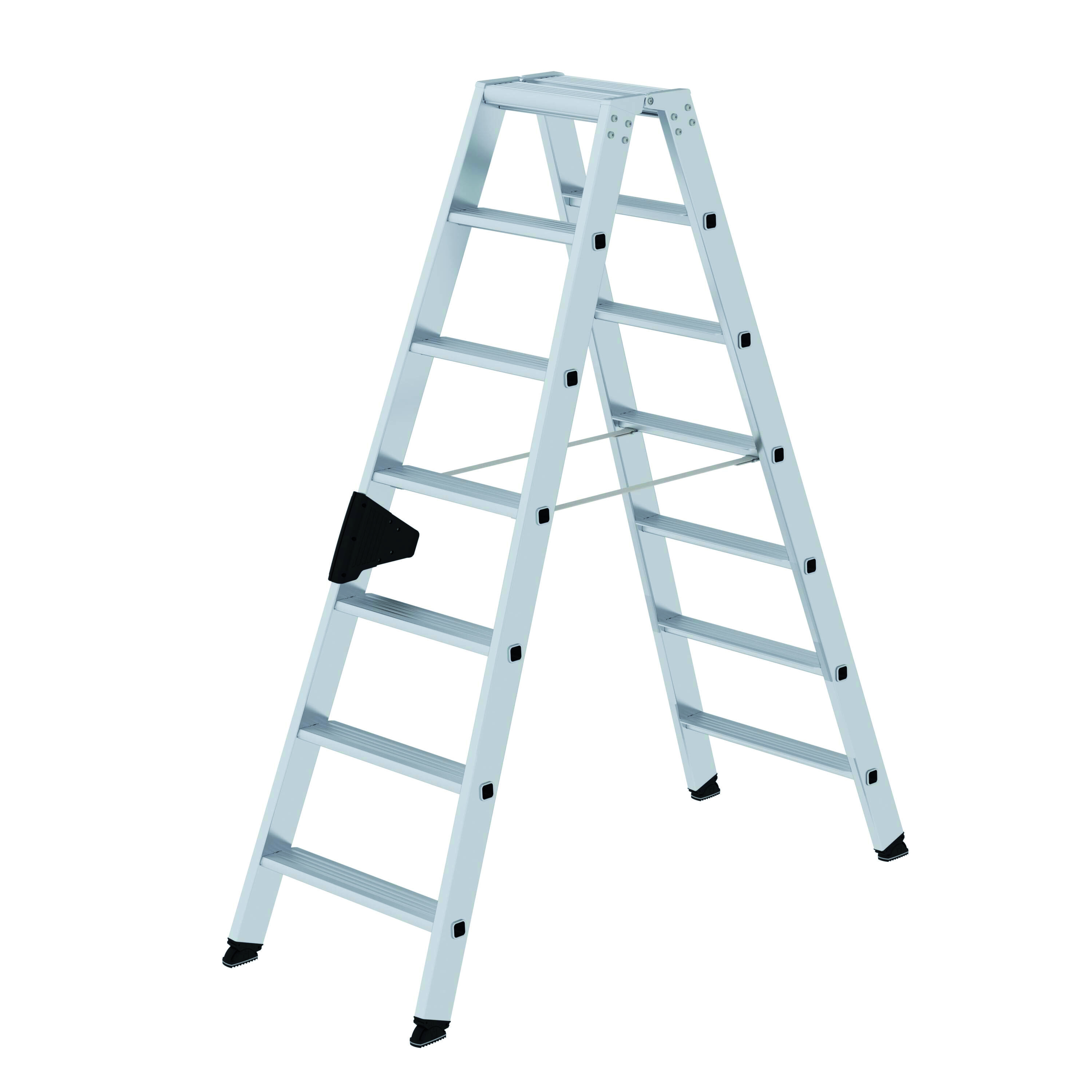 Stufen-Stehleiter beidseitig begehbar, 2x7 Stufen Stufen-Stehleiter, beidseitig begehbar, 2x3 Stufen