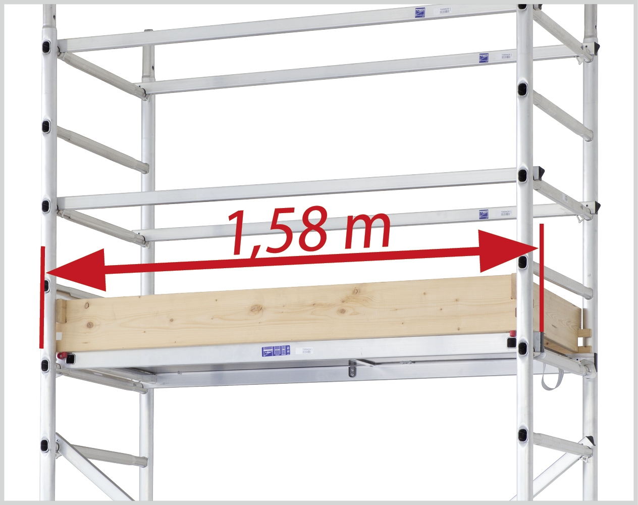 Modulgerüst ALU-PRO Concept - Modul 2 7039415